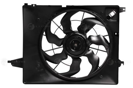 Вентилятор охолодження радіатора Hyundai Santa Fe, LUZAR (LFK08P7)