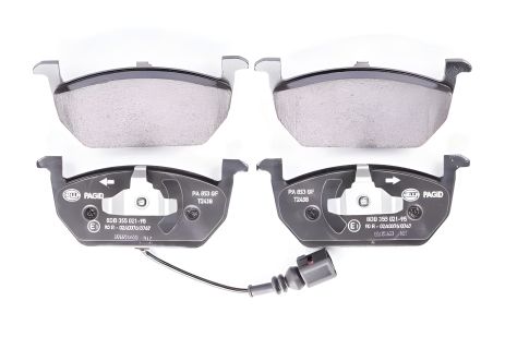 Гальмівні колодки для SKODA OCTAVIA, SEAT LEON HELLA PAGID (8DB355021951) Гальмівні колодки для SKODA OCTAVIA, SEAT LEON HELLA PAGID (8DB355021951)