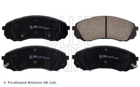 Комплект тормозных колодок KIA CARNIVAL, HYUNDAI H-1, BLUE PRINT (ADG04290)