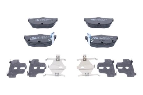 Комплект тормозных колодок KIA CERATO, HYUNDAI COUPE, HYUNDAI ELANTRA, ATE (13046058742)