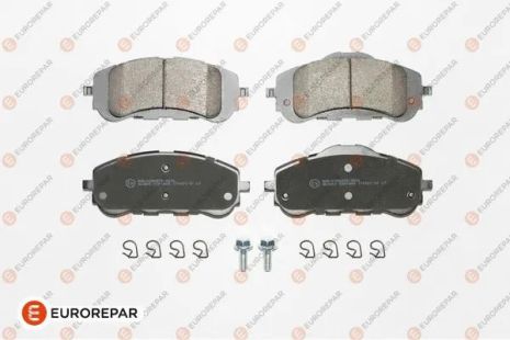 Комплект гальмівних колодок CITROËN BERLINGO, PEUGEOT 308, PEUGEOT PARTNER, EUROREPAR (1619790980)