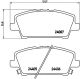 Гальмівних колодок комплект HONDA CIVIC, BREMBO (P28037)