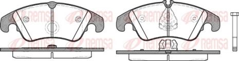 Комплект тормозных колодок MB GL-CLASS, FORD FOCUS, AUDI A6, REMSA (130410)