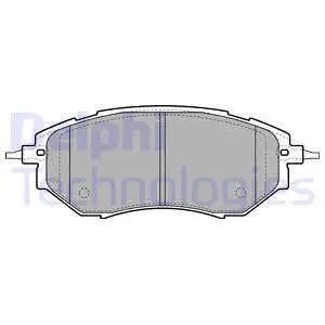 Комплект гальмівних колодок SUBARU WRX, SUBARU LEGACY, SUBARU OUTBACK, DELPHI (LP1941)