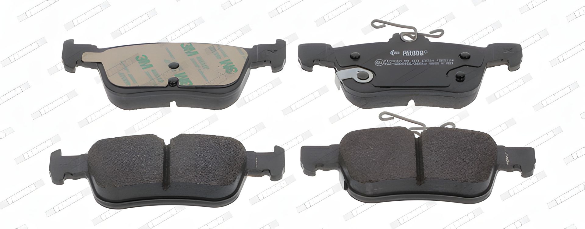 Комплект гальмівних колодок FORD KUGA, FORD FOCUS, FORD GALAXY, FERODO (FDB5174) Комплект гальмівних колодок FORD KUGA, FORD FOCUS, FORD GALAXY, FERODO (FDB5174)