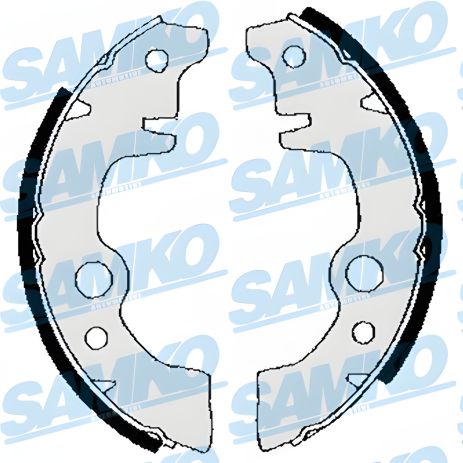 Тормозные колодки RENAULT RODEO, RENAULT 5, RENAULT 6, SAMKO (83010)