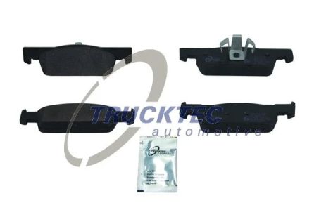 Комплект гальмівних колодок SMART FORTWO, DACIA LOGAN, RENAULT SANDERO/STEPWAY, TRUCKTEC (0235552)