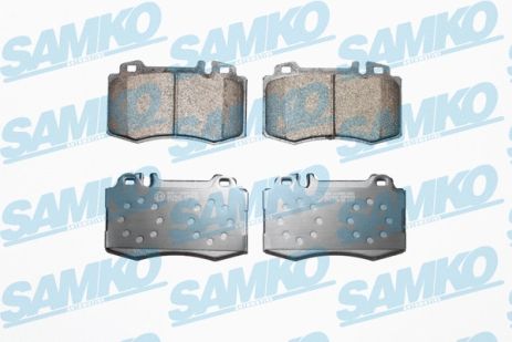 Комплект гальмівних колодок MB (BBDC), MB CLS, MB SLK, SAMKO (5SP849)