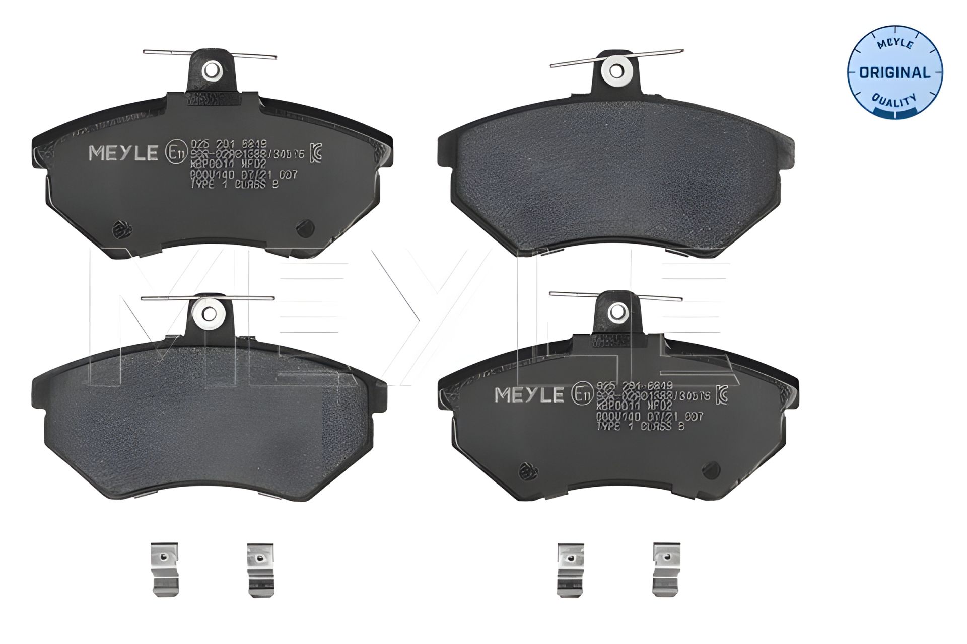 Гальмівні колодки комплект VW GOLF, SEAT CORDOBA, AUDI CABRIOLET, MEYLE (0252016819) Гальмівні колодки комплект VW GOLF, SEAT CORDOBA, AUDI CABRIOLET, MEYLE (0252016819)