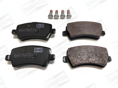 Комплект гальмівних колодок LAND ROVER, VOLVO ASIA, VOLVO (CHANGAN), CHAMPION (573748CH) Комплект гальмівних колодок LAND ROVER, VOLVO ASIA, VOLVO (CHANGAN), CHAMPION (573748CH)