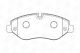 Комплект тормозных колодок VW CRAFTER, MB EQV, MB SPRINTER, CHAMPION (573727CH)