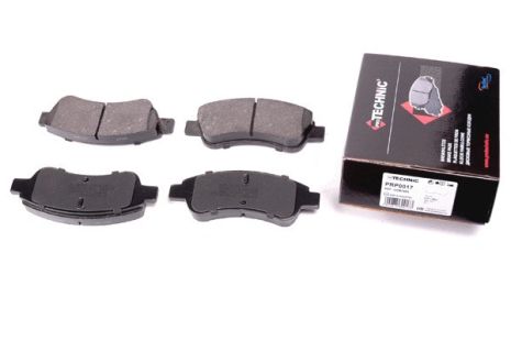 Комплект гальмівних колодок PEUGEOT 207, CITROËN C4, CITROËN DS3, PROTECHNIC (PRP0017)