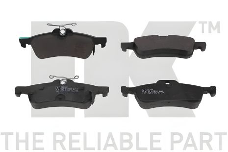 Тормозные колодки комплект HONDA CIVIC, NK 222650 Тормозные колодки комплект HONDA CIVIC, NK 222650