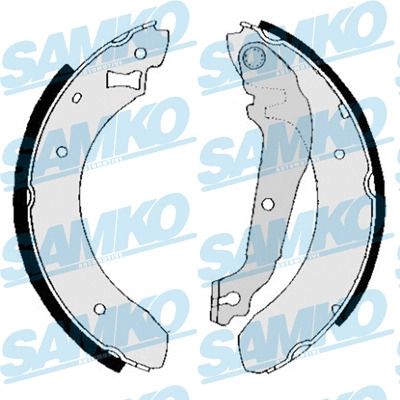 Комплект гальмівних колодок TVR S, FORD SIERRA, TVR TASMIN, SAMKO (81380B)