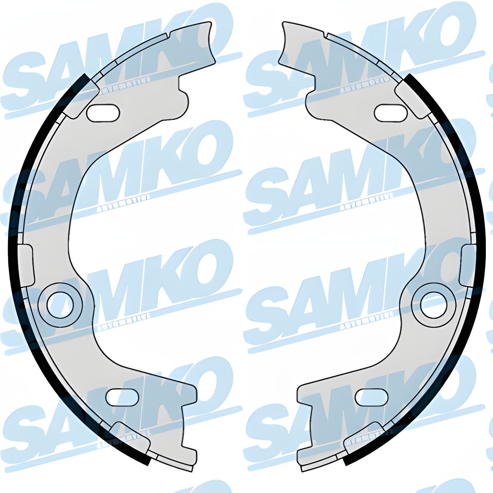 Комплект колодок стояночного тормоза HYUNDAI ix35, KIA SPORTAGE, KIA CEE'D, SAMKO (89630) Комплект колодок стояночного тормоза HYUNDAI ix35, KIA SPORTAGE, KIA CEE'D, SAMKO (89630)