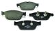 Комплект гальмівних колодок AUDI Q5, AUDI A8, HELLA PAGID (8DB355016021)