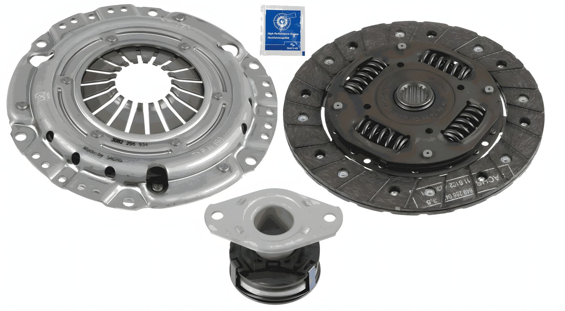 Комплект сцепления SKODA FABIA, SKODA OCTAVIA, SACHS (3000842803) Комплект сцепления SKODA FABIA, SKODA OCTAVIA, SACHS (3000842803)