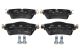 Комплект гальмівних колодок BMW 2, BMW X2, ATE (13046026132)