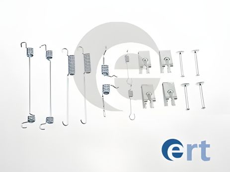 Монтажный комплект тормозных колодок для SAAB 9-3, AUDI A4, MAZDA 121, ERT (310026)