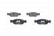 Комплект гальмівних колодок CITROËN SAXO, PEUGEOT 306, PEUGEOT 205, BOSCH (0986424410)