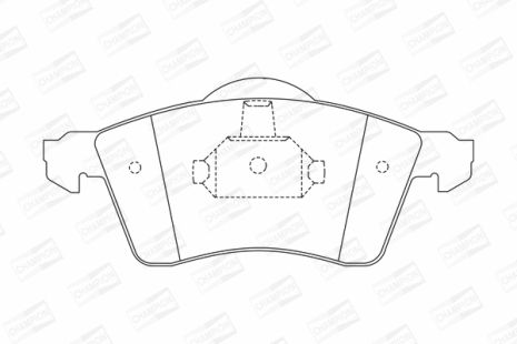 Комплект гальмівних колодок VW TRANSPORTER, CHAMPION (571934CH) Комплект гальмівних колодок VW TRANSPORTER, CHAMPION (571934CH)