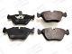 Комплект гальмівних колодок BMW Z4, BMW 3, BMW 5, CHAMPION (571880CH)