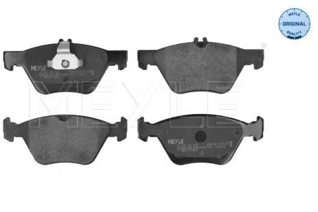 Комплект гальмівних колодок MB (BBDC), CHRYSLER CROSSFIRE, MB E-CLASS, MEYLE (0252167020)