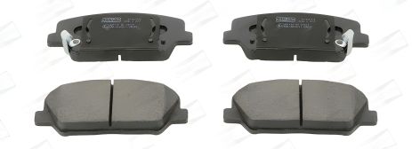 Гальмівних колодок комплект KIA OPTIMA, HYUNDAI GRANDEUR, HYUNDAI GENESIS, CHAMPION (573447CH) Гальмівних колодок комплект KIA OPTIMA, HYUNDAI GRANDEUR, HYUNDAI GENESIS, CHAMPION (573447CH)