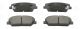 Тормозные колодки в комплекте KIA OPTIMA, HYUNDAI GRANDEUR, HYUNDAI GENESIS, CHAMPION (573447CH)