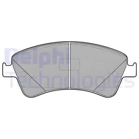 Гальмівні колодки комплект для TOYOTA VERSO, TOYOTA AVENSIS, TOYOTA AURIS, DELPHI (LP2104) Гальмівні колодки комплект для TOYOTA VERSO, TOYOTA AVENSIS, TOYOTA AURIS, DELPHI (LP2104)