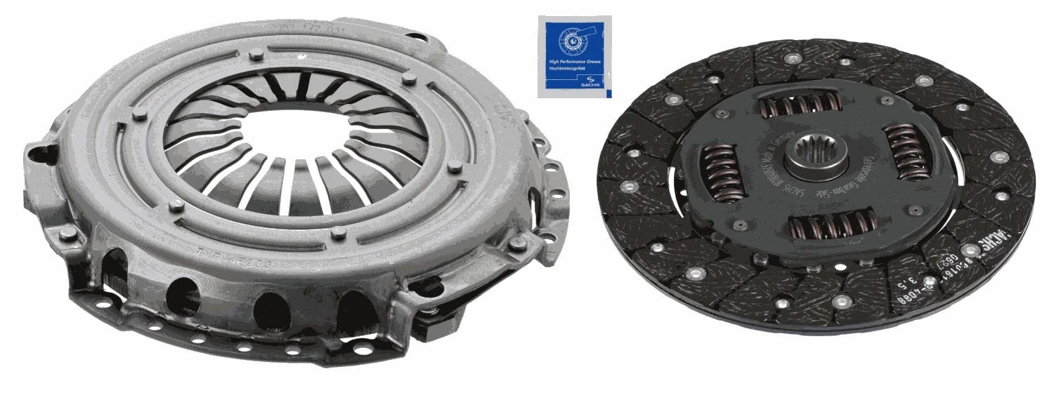 Комплект зчеплення CHEVROLET AVEO, OPEL ASTRA, OPEL CORSA, SACHS (3000836101) Комплект зчеплення CHEVROLET AVEO, OPEL ASTRA, OPEL CORSA, SACHS (3000836101)