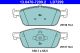 Комплект тормозных колодок FORD TOURNEO, FORD TRANSIT, FORD KUGA, ATE (13047072992)