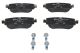 Комплект гальмівних колодок VW TOUAREG, AUDI A7, AUDI A6, ATE (13046026142)