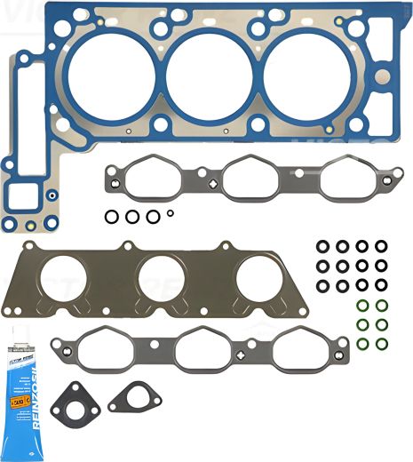 Комплект прокладок ГБЦ MERCEDES-BENZ (FJDA), MERCEDES-BENZ (BBDC), MERCEDES-BENZ E-CLASS, VICTOR REINZ (023637)