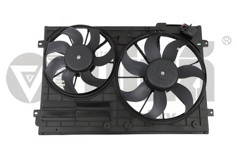 Вентилятор охолодження радіатора для SKODA YETI, SEAT ALTEA, AUDI A3 від VIKA (11211503301) Вентилятор охолодження радіатора для SKODA YETI, SEAT ALTEA, AUDI A3 від VIKA (11211503301)