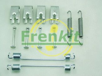 Монтажный к-кт тормозных колодок FORD Fiesta,Fusion,KA,Puma,Street Ka/MAZDA 121,2 03, FRENKIT (950794)