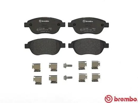GEELY EMGRAND, FENGXING JOYEAR, PEUGEOT PARTNER, Комплект тормозных колодок, BREMBO (P61068) GEELY EMGRAND, FENGXING JOYEAR, PEUGEOT PARTNER, Комплект тормозных колодок, BREMBO (P61068)