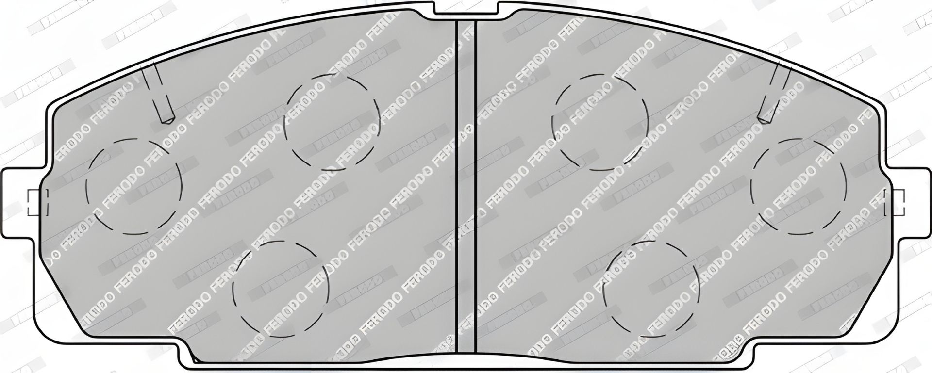 Колодок гальмівних комплект TOYOTA HIACE, TOYOTA DYNA, TOYOTA GRANVIA, FERODO (FVR1884) Колодок гальмівних комплект TOYOTA HIACE, TOYOTA DYNA, TOYOTA GRANVIA, FERODO (FVR1884)