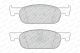Набор тормозных колодок LADA XRAY, DACIA LOGAN, RENAULT SANDERO/STEPWAY, FERODO (FDB4907)