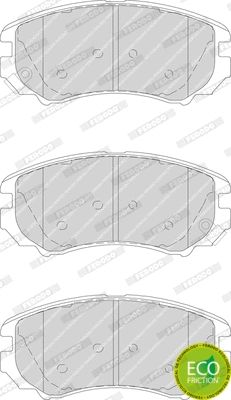 Комплект гальмівних колодок для KIA OPTIMA, HYUNDAI TUCSON, HYUNDAI TIBURON, FERODO (FDB1733) Комплект гальмівних колодок для KIA OPTIMA, HYUNDAI TUCSON, HYUNDAI TIBURON, FERODO (FDB1733)