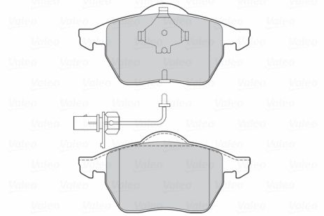 Комплект гальмівних колодок SEAT EXEO, SKODA SUPERB, VW PASSAT, VALEO (301483) Комплект гальмівних колодок SEAT EXEO, SKODA SUPERB, VW PASSAT, VALEO (301483)