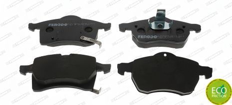 Комплект тормозных колодок для CHEVROLET CORSA, OPEL ZAFIRA, OPEL ASTRA, FERODO (FDB1295)