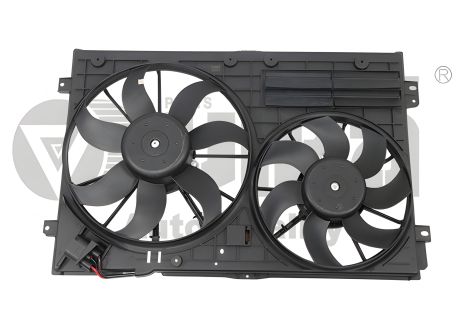 Вентилятор радіатора охолодження SEAT ALTEA, AUDI A3, VW TOURAN, VIKA (89981482101) Вентилятор радіатора охолодження SEAT ALTEA, AUDI A3, VW TOURAN, VIKA (89981482101)