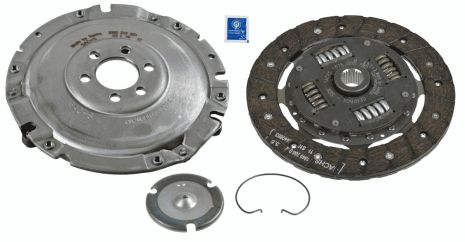 Комплект сцепления SEAT TOLEDO, AUSTIN MONTEGO, VW JETTA, SACHS (3000286001)