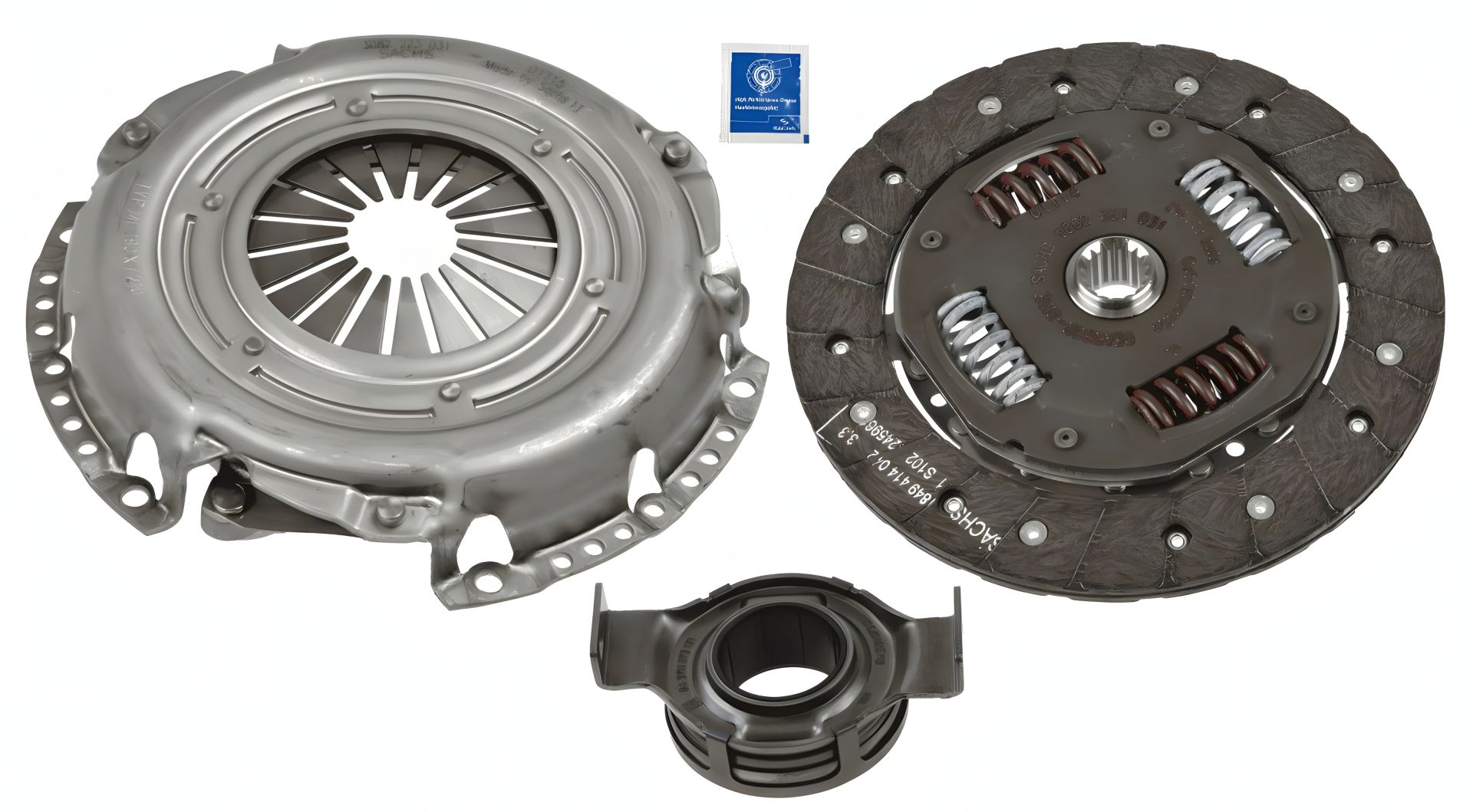Комплект сцепления FORD ESCORT, FORD FIESTA, FORD ORION, SACHS (3000329001) Комплект сцепления FORD ESCORT, FORD FIESTA, FORD ORION, SACHS (3000329001)