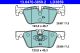 Комплект гальмівних колодок BMW 4, BMW 2, BMW 1, ATE (13047038592)