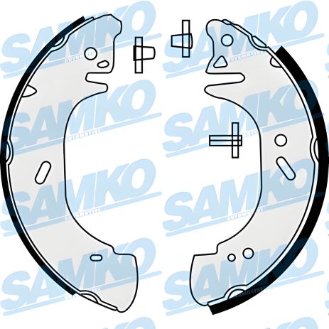 Гальмівні колодки для NISSAN, OPEL, RENAULT, SAMKO Гальмівні колодки для NISSAN, OPEL, RENAULT, SAMKO