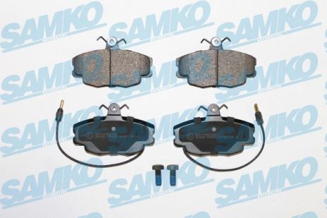 Комплект тормозных колодок PEUGEOT 309, RENAULT 21, RENAULT 19, SAMKO (5SP220)