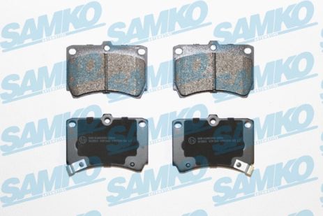 Комплект тормозных колодок KIA AVELLA, MAZDA DEMIO, MAZDA 323, SAMKO (5SP366)