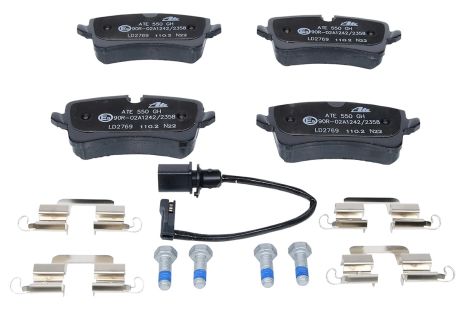 Комплект гальмівних колодок AUDI A7, AUDI A6, ATE (13047027692)